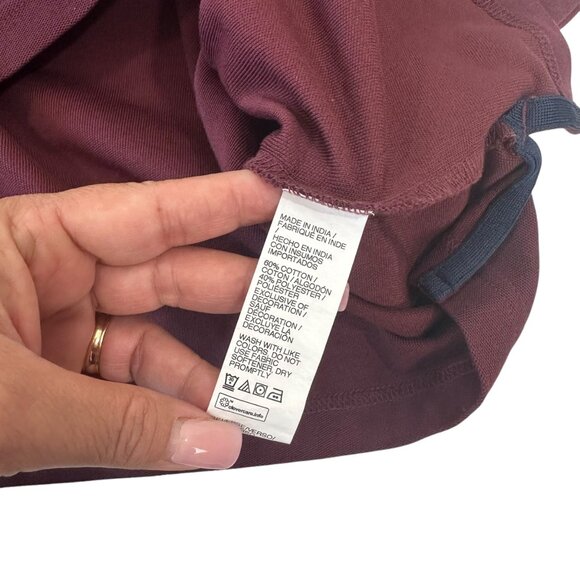 Izod Advantage Performance Polo Shirt SZ XXL Burgundy Cotton Blend Stretch - Picture 4 of 10